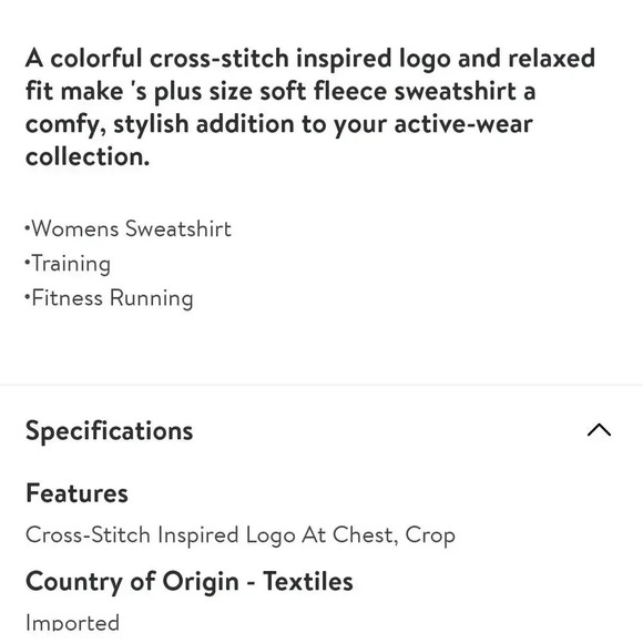 Nike Women's Plus Size Sportswear Fleece Crewneck Sweatshirt Gray Size  L - Picture 5 of 7